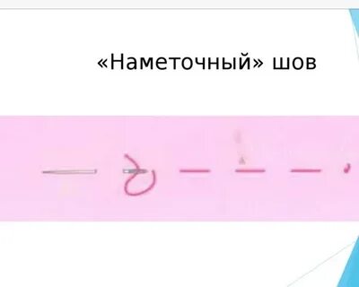 4 прямых шва