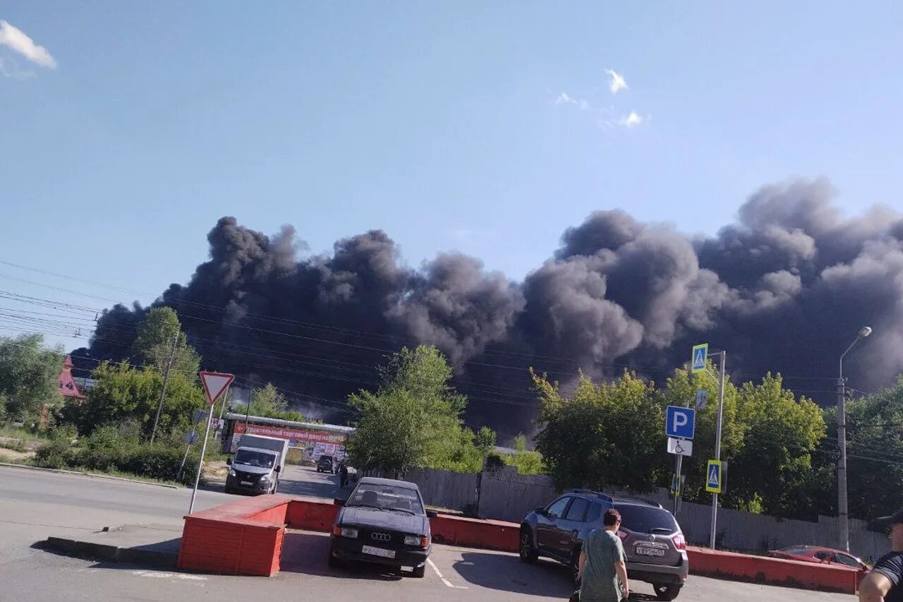 Что горит в заречье