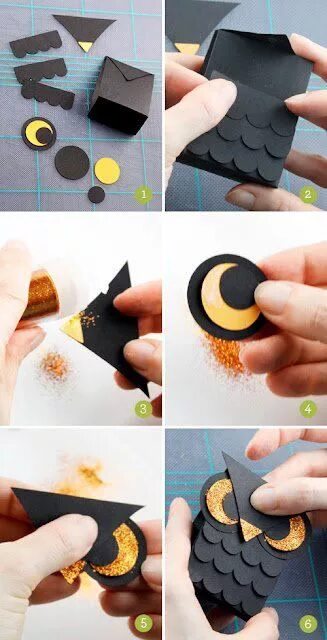 Что можно сделать из черного картона idee voor 38cc met tijdschriften en zwart papier Magazine crafts, School art pro