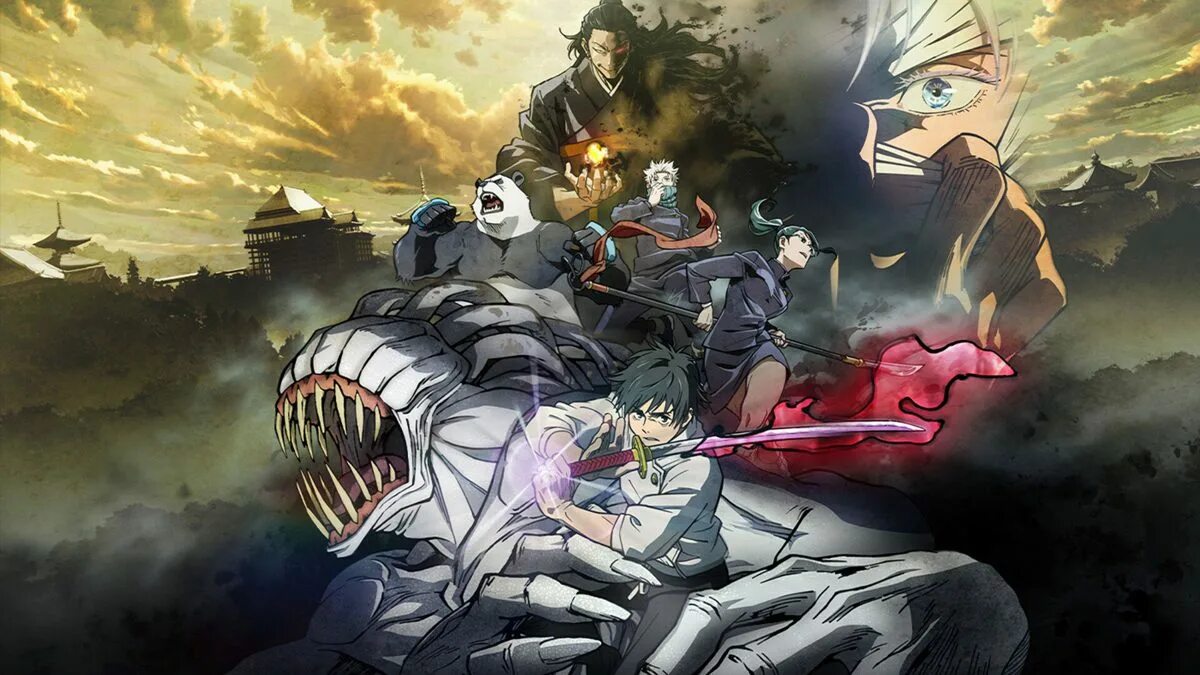 Битва jujutsu kaisen. Магическая битва kaisen.