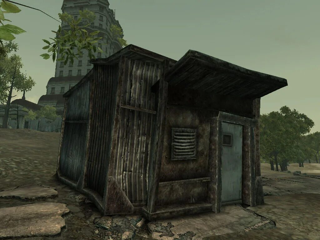 Fallout 3 здание