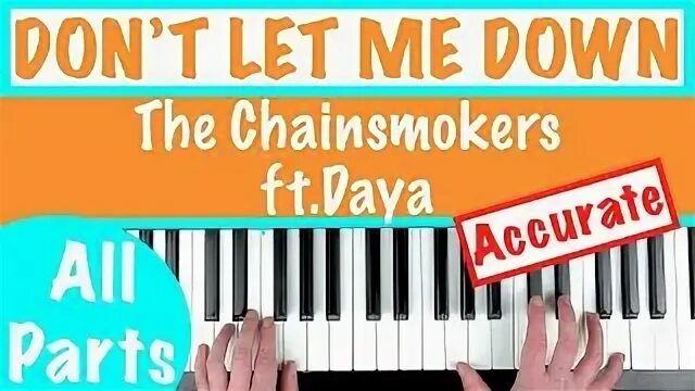 Piano play the don t