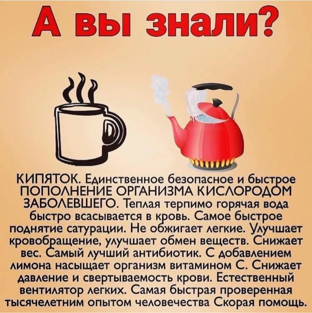 Кипяток всегда. Польза кипятка. кипяток единственное безопасное и быстрое пополнение. а вы знали кипяток единственное безопасное и быстрое. чем полезна горячая вода.