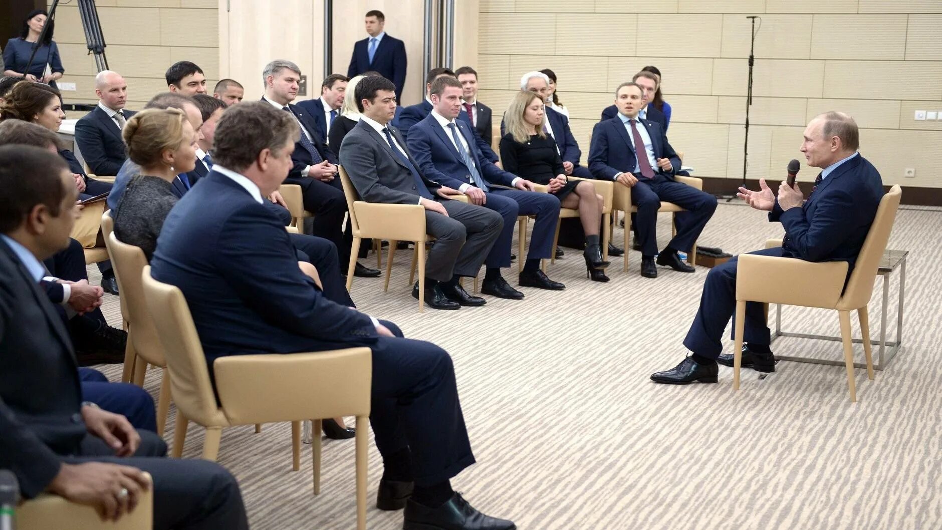 Встреча Путина с бизнесменами. Встреча Путина с предпринимателями.