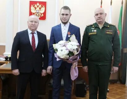 Наградили военнослужащих