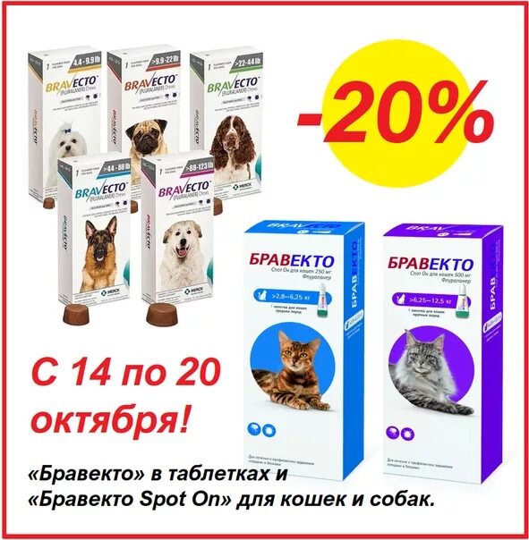 Бровекта таблетка для собак инструкция