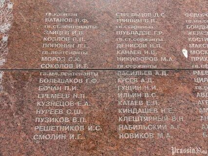 Калининградские фамилии