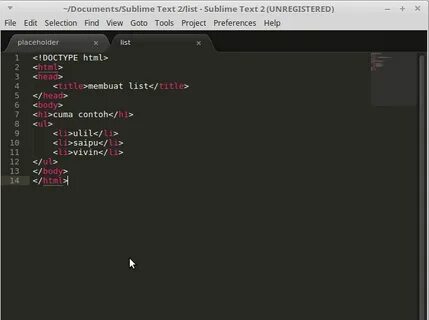 Sublime text коды