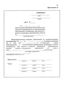Нефти приказ