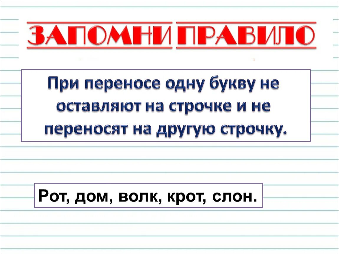 Имена можно переносить на другую. Перенос на другую строчку. Одну букву можно переносить на другую строчку. При переносе одну букву. Перенос одной буквы.