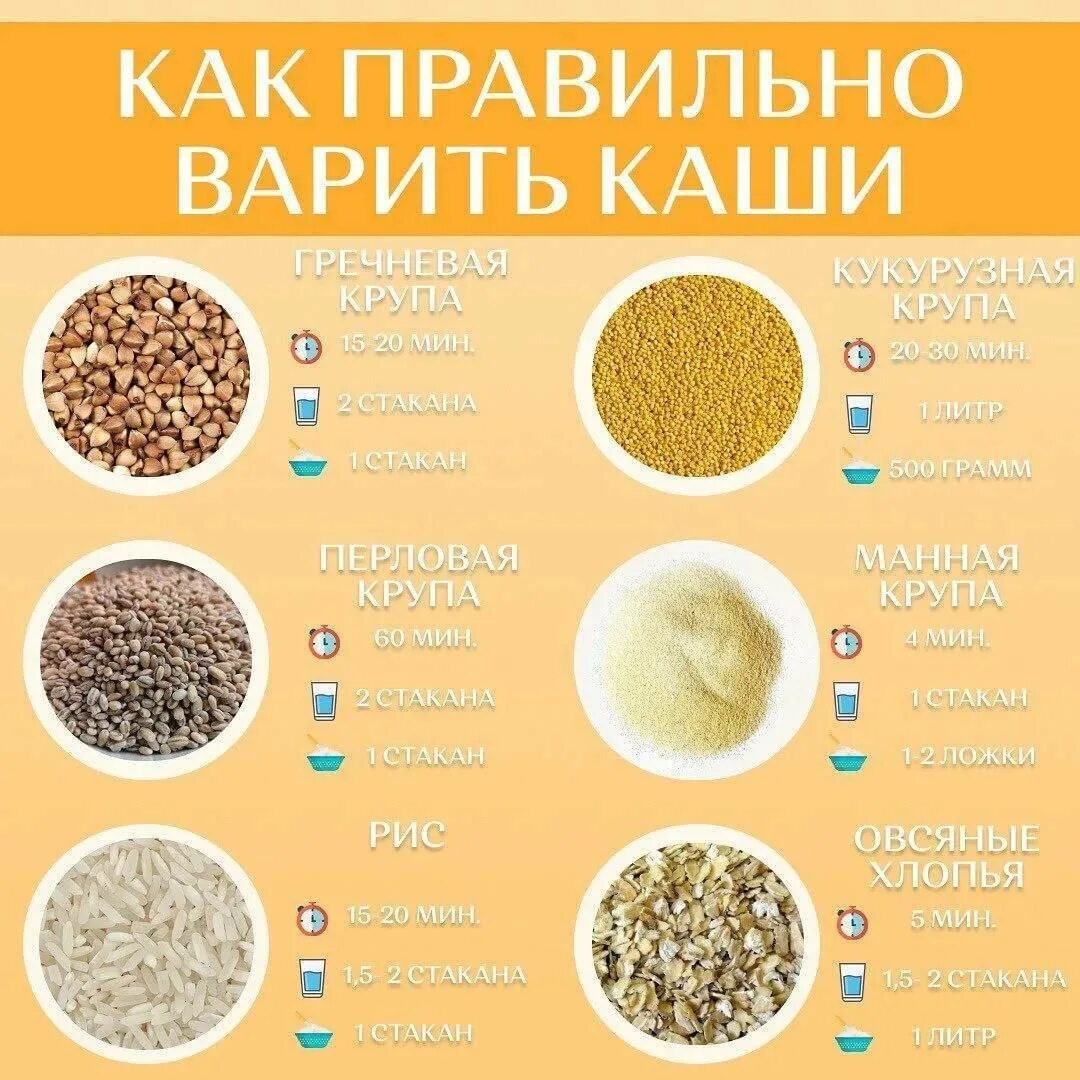 Какие каши варить ребенку в год