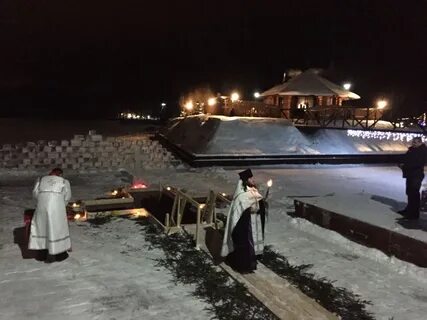 Крещение вечер