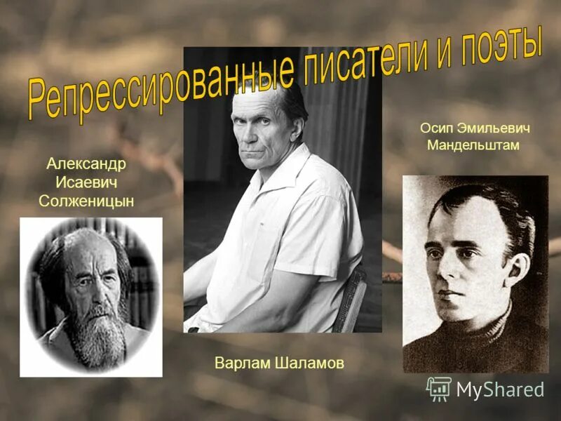 Шаламов о солженицыне. Мандельштам портрет.