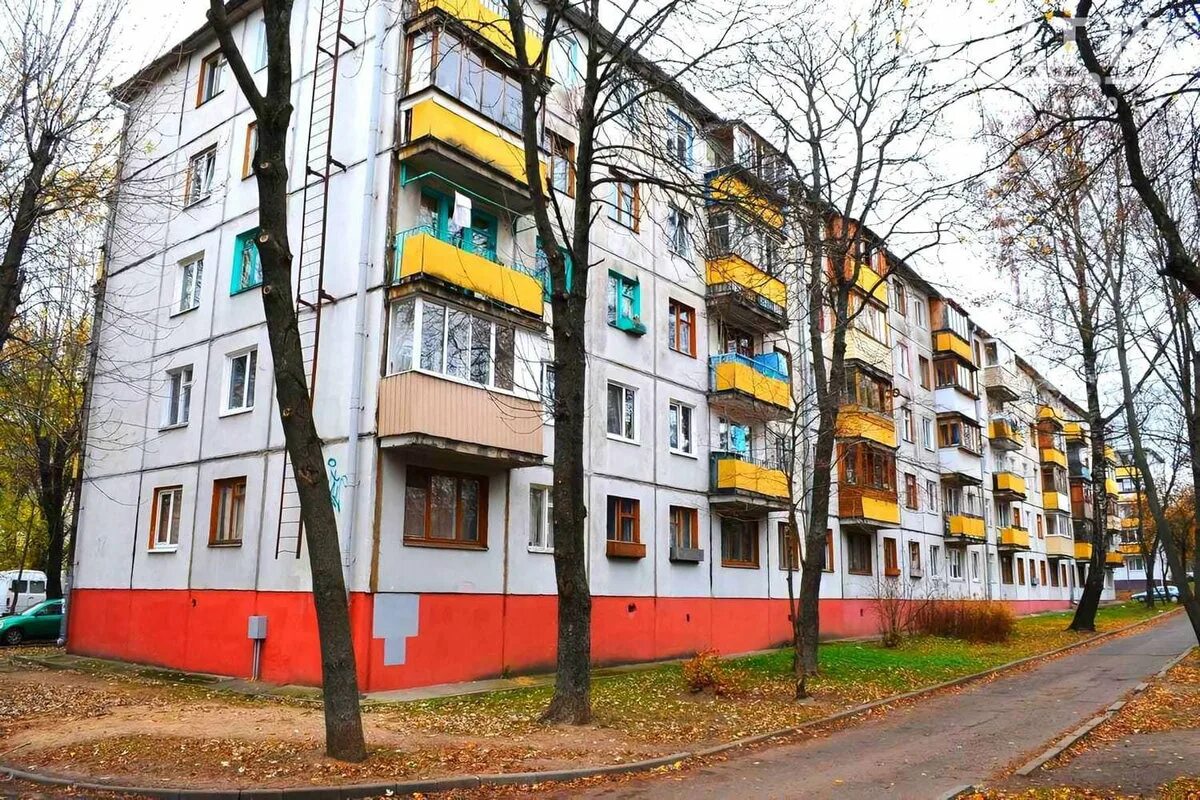 Какого цвета хрущевки
