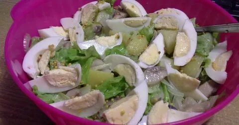 Сельдь с яйцом и луком рецепт