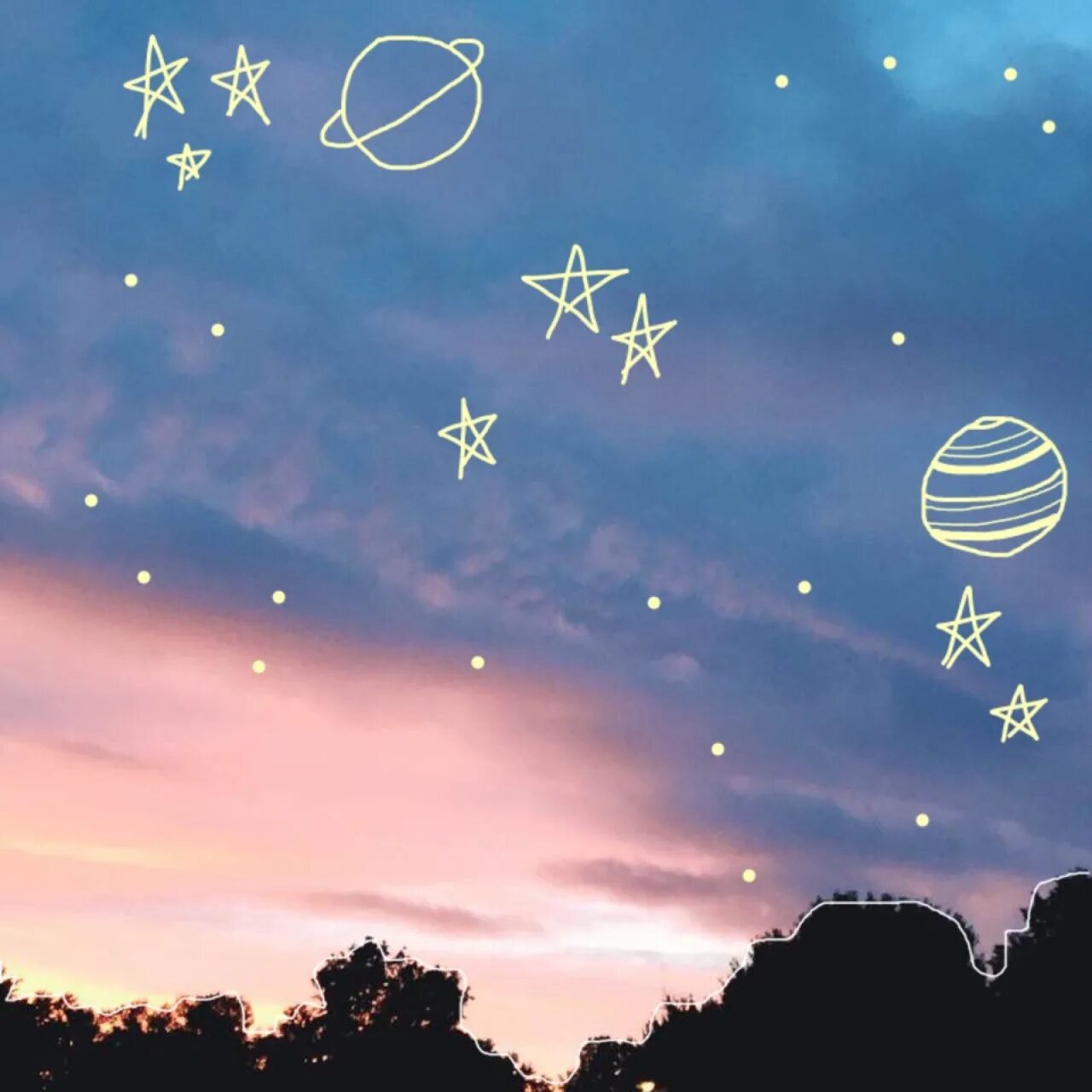 Небо украшают звезды. Звездное небо с планетами. Звездное небо фон. Звезды Эстетика. Звезды Эстетика космос.