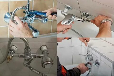 Как менять кран в ванной