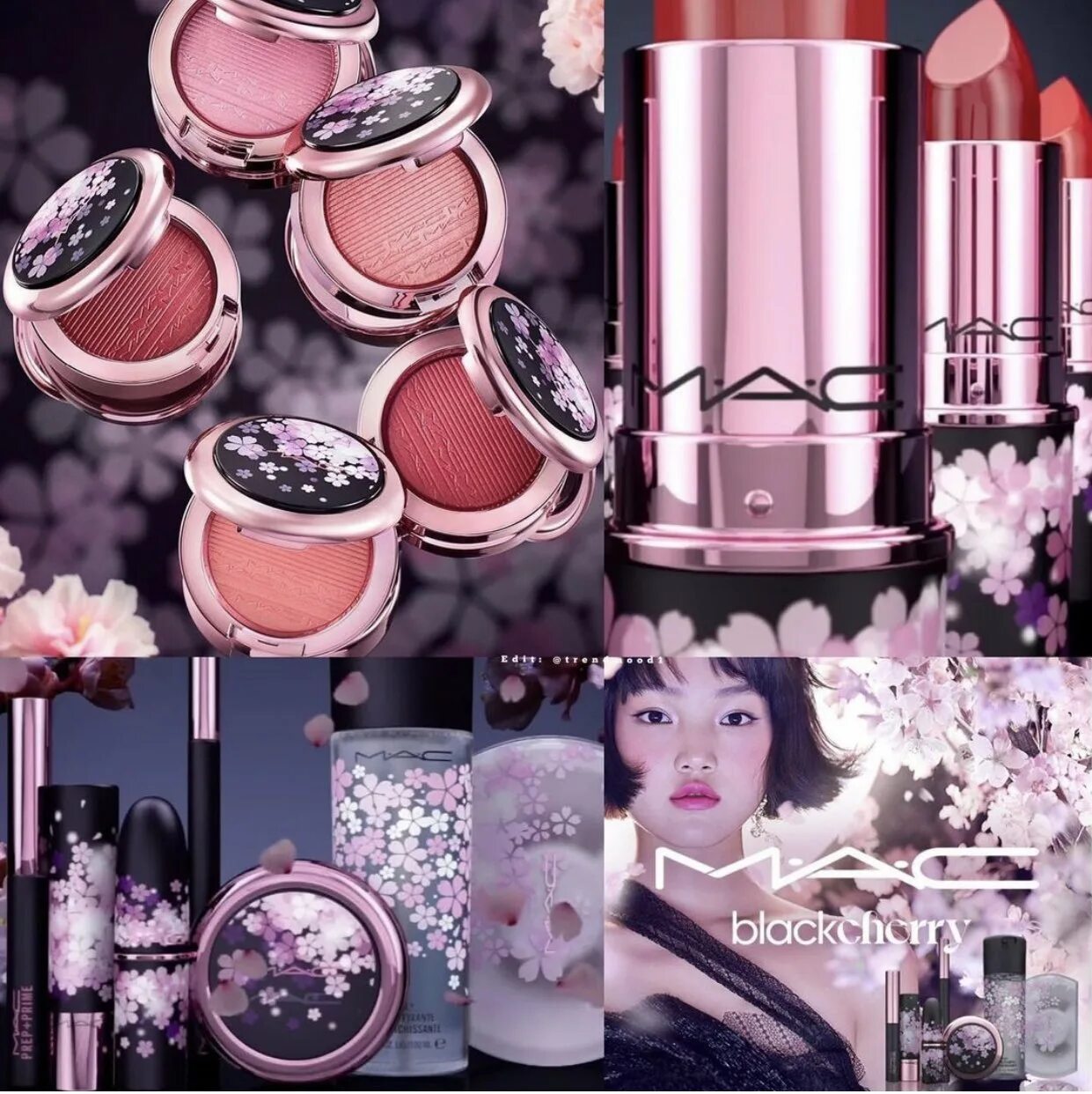 Mac collection. Mac коллекция 2021. Cherry косметика. Cherry Blossom Mac Cosmetics. Лимитированная коллекция помад 2022.