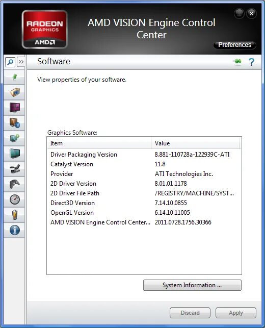 AMD Catalyst 11.8. AMD Catalyst 17.0. АМД драйвера. AMD Vision engine Control Center.