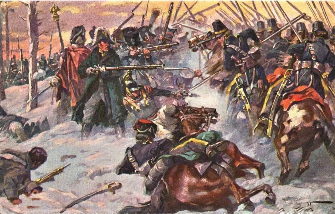 Сражение под красным. Битва под красным 1812. сражение под красным 1812 года. бой у села красное 1812. неверовский 1812.