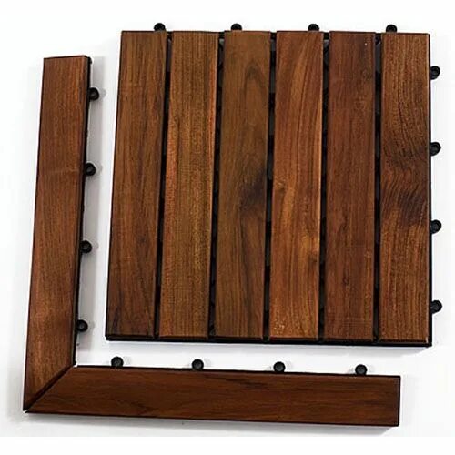 Hemel Deck Oil Teak. Wood Deck Set. Le click