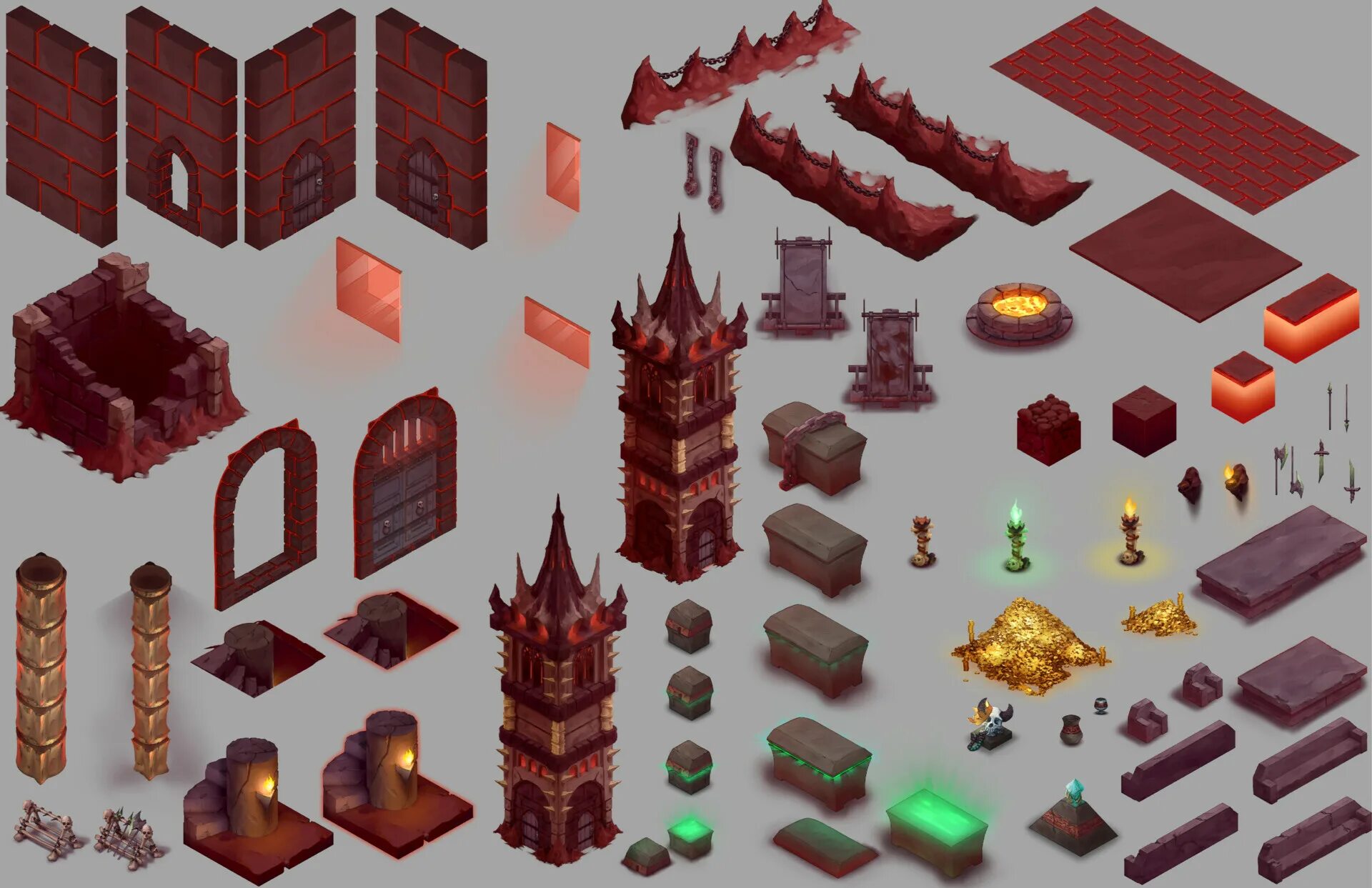 Tower sprites. Изометрия башня л2. АССЕТ башни 2d. Геймдев АССЕТ. Isometric для игр 2д стены.