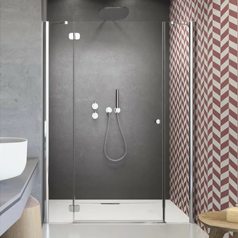 Душ кабинка 301 без поддона. Стеклянная душевая перегородка. Душевая со стеклянной дверью без поддона. Душевая кабина без поддона. Душевая со стеклом.