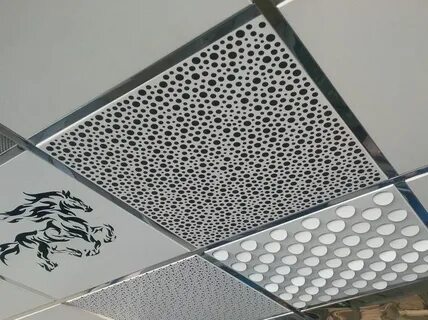 Панели потолочные оцинкованные