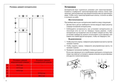 Инструкция по эксплуатации шкафа