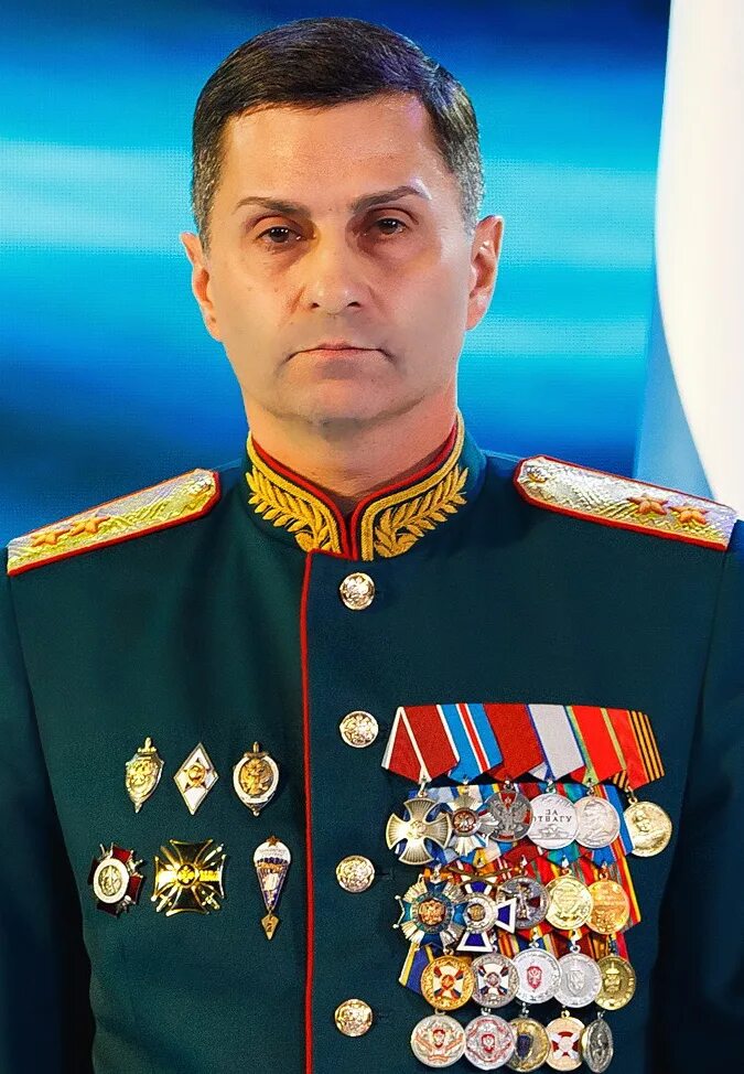 Глава безопасности рф. Генерал Васильев ЦВО.