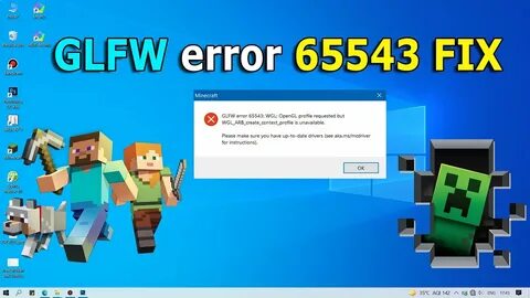 Minecraft glfw error