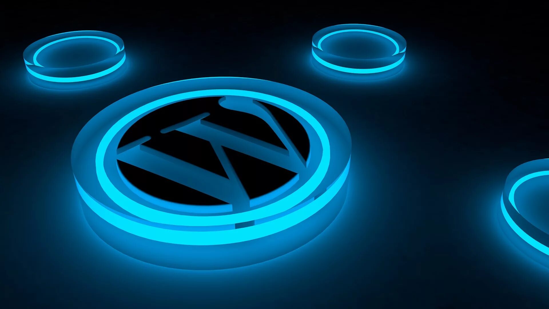 Wordpress 3d. Wordpress фон. автозапчасти фон. светящийся вектор для логотипа.