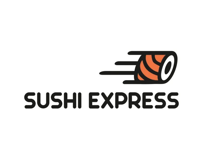 Сайт суши экспресс. Експрессуши. Суши Express. Логотип суши бара. Sushi Express logo.