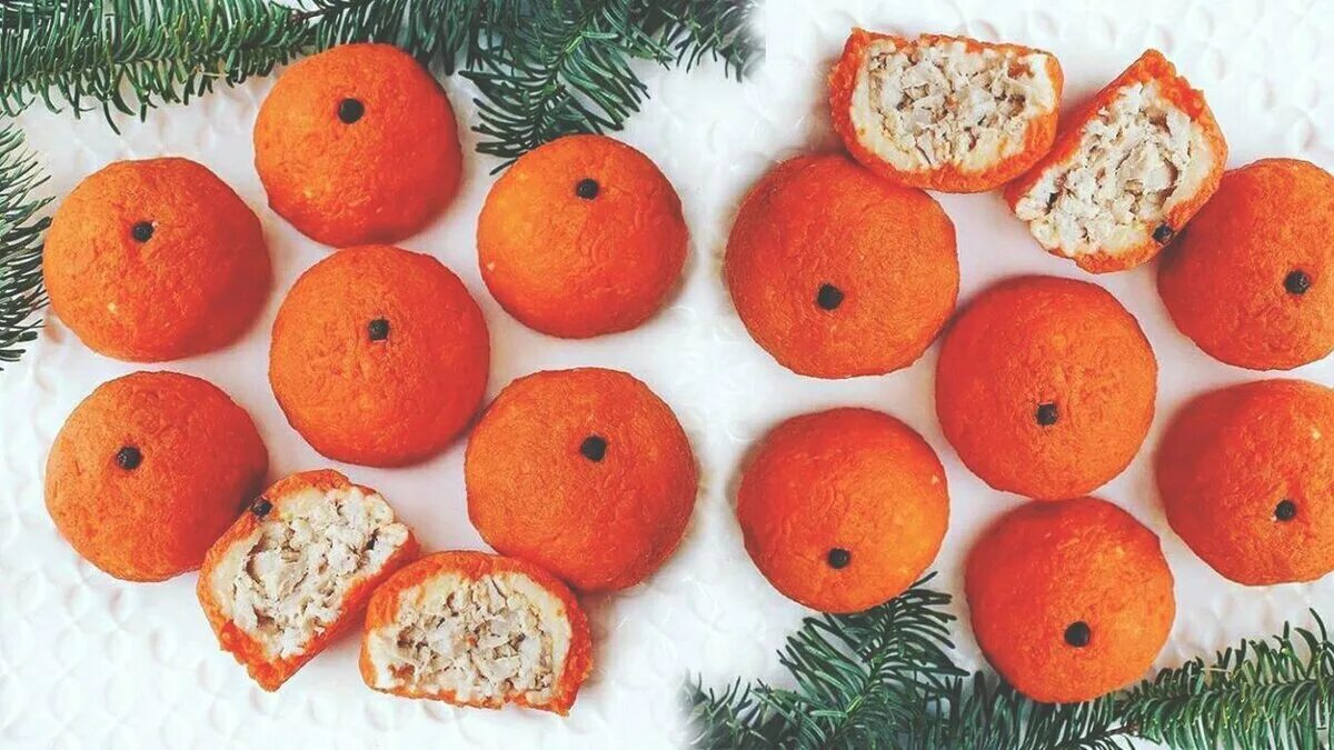Мандаринки рецепт. Новогодняя закуска мандаринки салат. Закуска в виде мандаринок. Сырная закуска мандаринки. Мандарины из сыра и моркови.