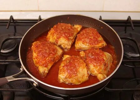 Рецепт курица чахохбили духовка