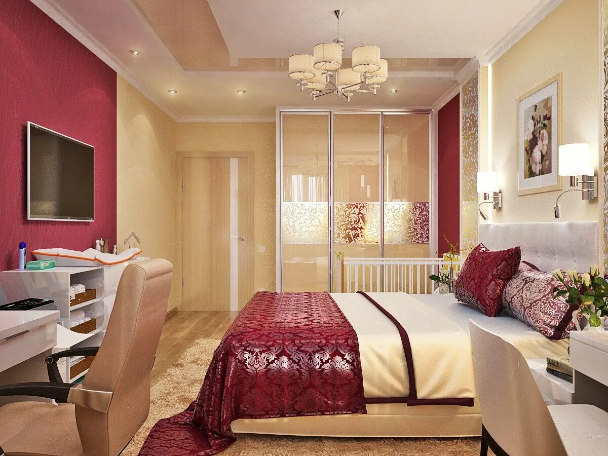Интерьер спальни двух цветов Pin on Bedroom Retreats