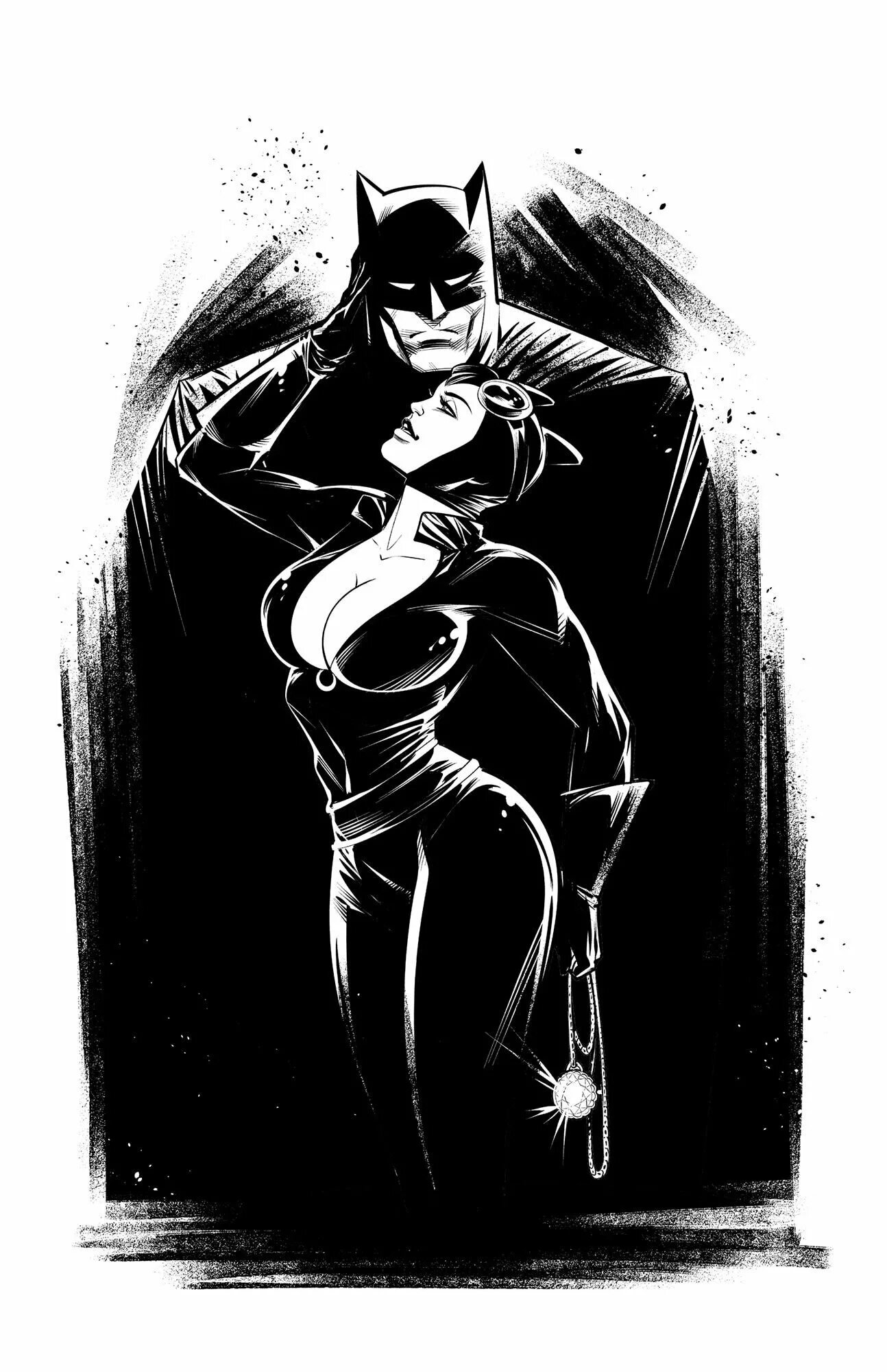 Batman and Catwoman. Batman и женщина кошка. Batman Catwoman картины. Бэтмен и женщина кошка комикс.