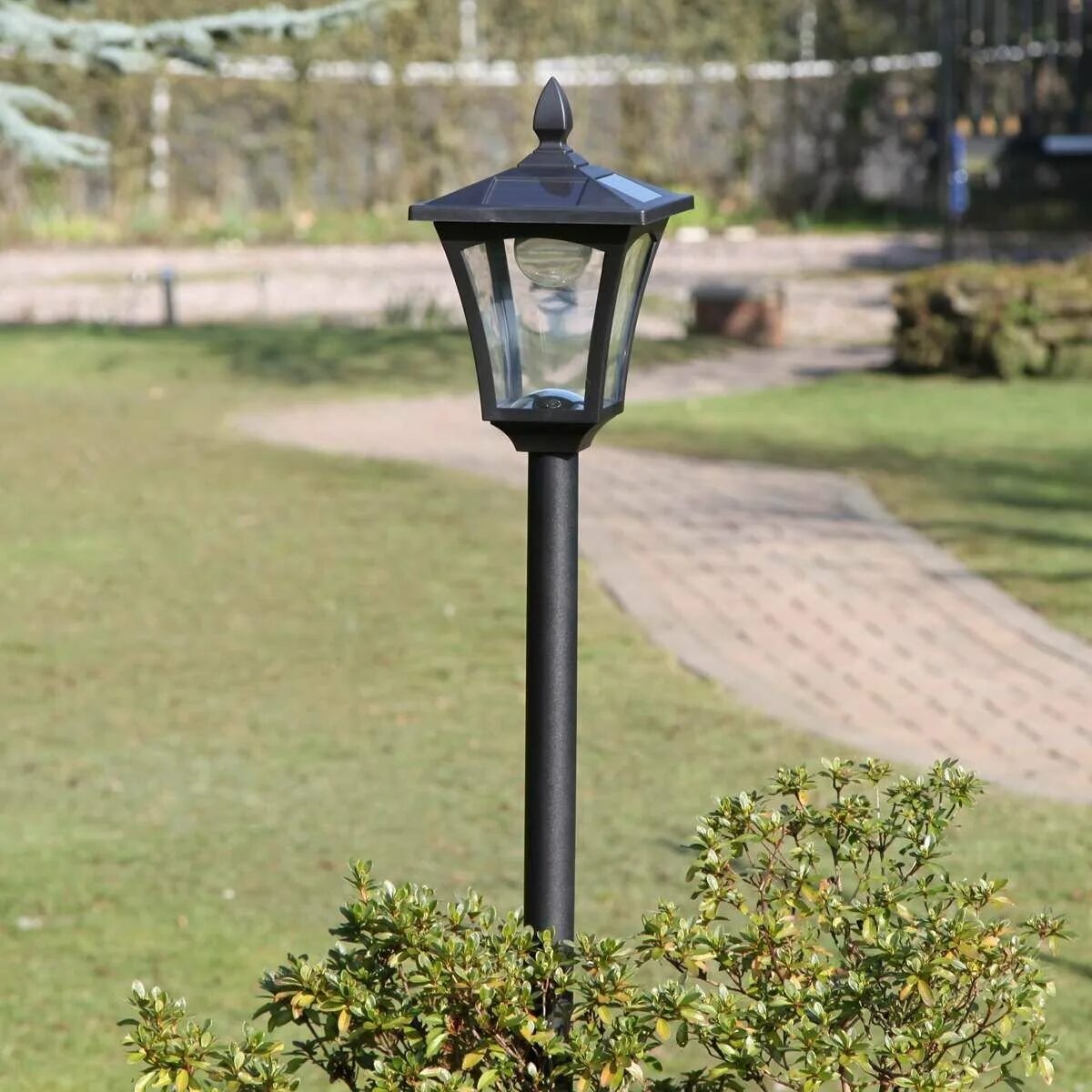 Уличный фонарь на солнечной батарее - "Solar fl1725". Уличный светильник Вито Гарден. Светильник парковый/Garden Lamp NSF-04 -CP. Фонарный столб (Солнечный светильник для наружного освещения 240 Вт). Шагающая фонари