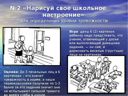 Методика эмоциональное отношение к школе