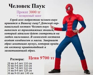 Описание костюма человека