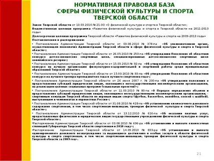 Тверская область программа