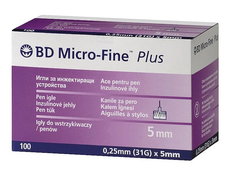 Иглы для шприц-ручки bd Micro-Fine Plus 31g. Иглы bd микро-Файн плюс д/шприц-ручки 31g. Игла микро-Файн плюс (Micro-Fine Plus) g31 0.25х5 мм д/шприц-ручки №100. Игла для шприц-ручек bd Micro-Fine Plus 31g (0.25 мм х 5 мм), 100 шт..