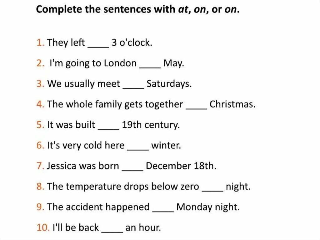 Sentences with go. In on at в английском языке задания. Предлоги времени в английском упражнения. Предлоги in on at упражнения. In on at в английском языке упражнения.