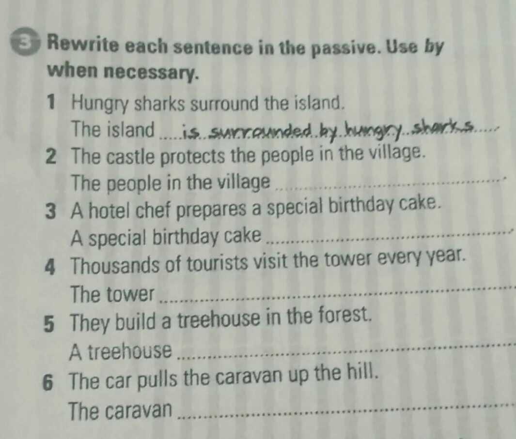 Rewrite the sentences in the active. Rewrite each sentence the Passive. Rewrite the sentences using the Passive.. Rewrite the sentences in the Passive. Rewrite in Passive.