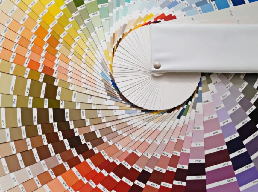 Выбор краски для стен. Крашеные стены в квартире. Веер цветов. Лакокрасочные материалы используемые. Выбор краски для стен.