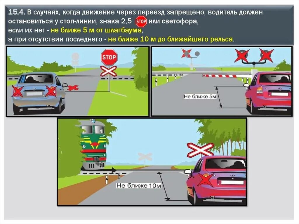 Движение через ЖД пути ПДД. Правила остановки перед переездом. Движение через железнодорожные переезды. Правила остановки перед ЖД перее. На пересечении каких линий должен