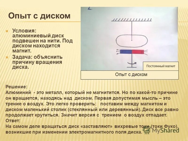 магнитные свойства металлов.