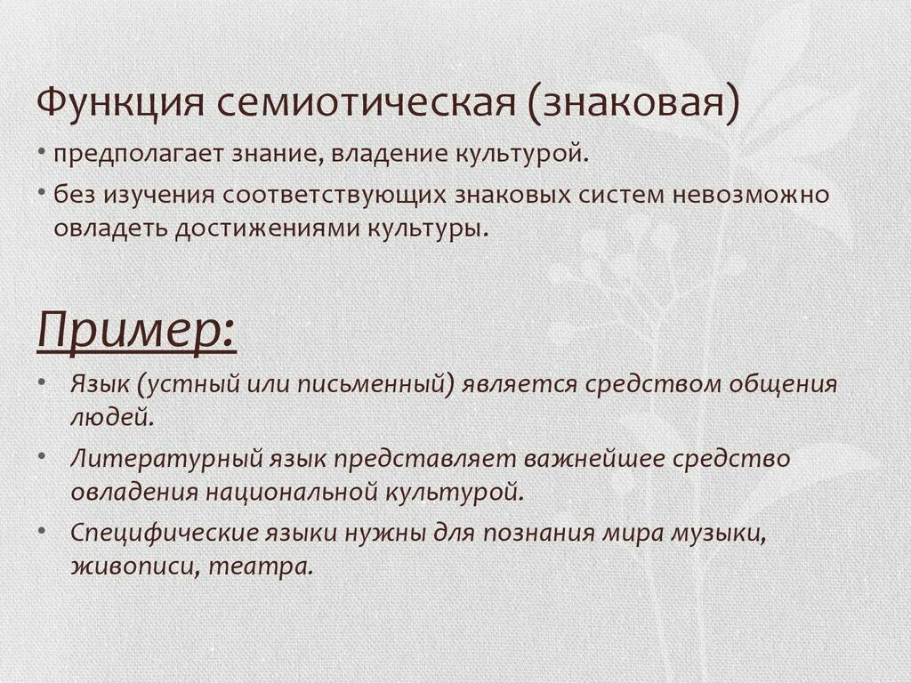 Эстетическую функцию выполняет. Эстетическую функцию выполняет