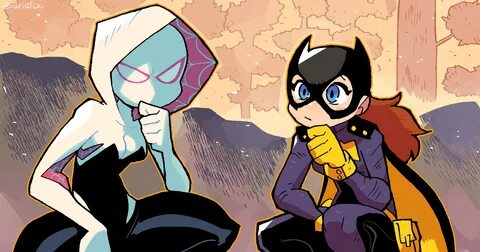 Batgirl vs spider gwen