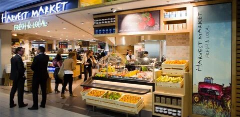 The supermarket is the restaurant